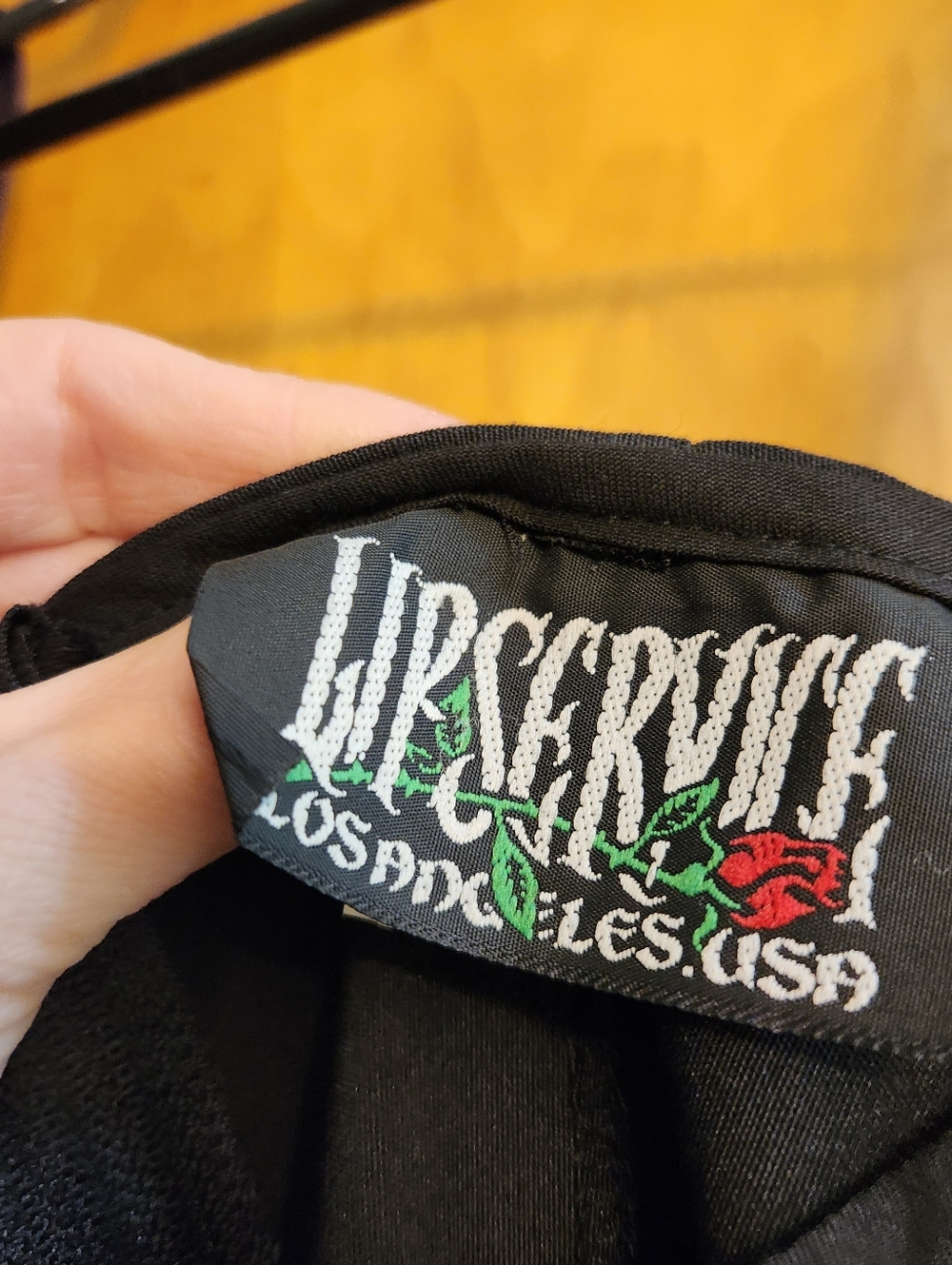 Vintage LIP SERVICE Gothic Tulle Maxi Dress SIZE L - Picture 9 of 10